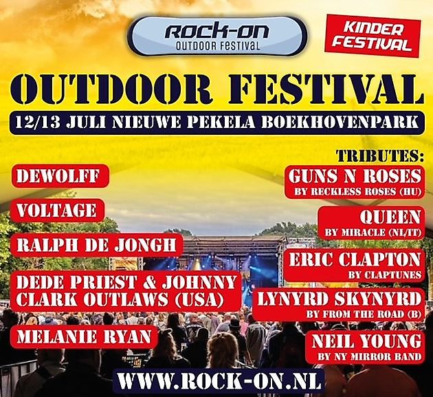 Programma Rock-On Outdoor Festival 2024 - Rock-On OUTDOOR FESTIVAL